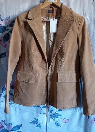 Куртка жакет 100% натуральный замш