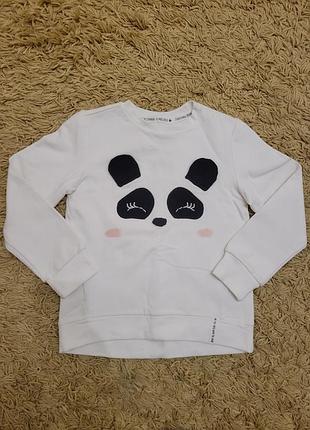 Свитшот на флисе для девочки на 6-7 лет