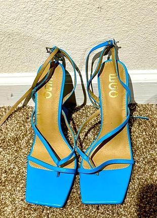 Босоніжки ego сині, зручні, стильні