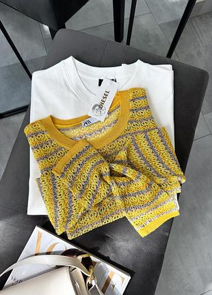 Кроп топ zara