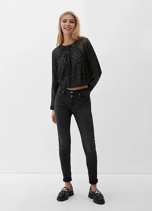 🖤блузка в пайетки женская h&amp;m🖤