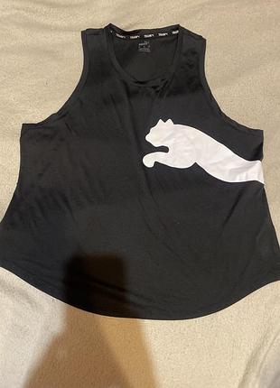 Майка спортивная женская puma big logo
