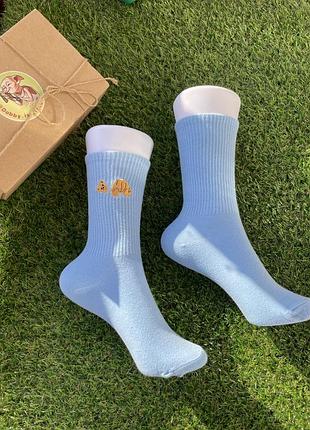 Носки palm angels bear blue