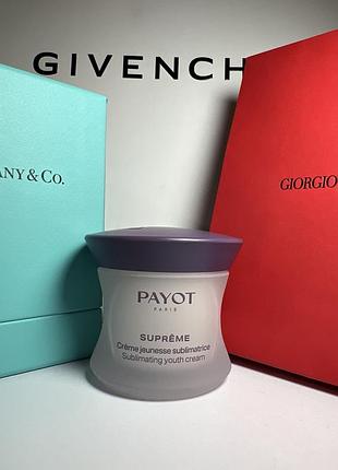 Payot supreme sublimating youth cream крем 50мл