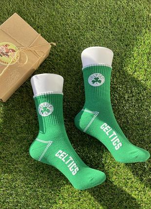 Баскетбольні шкарпетки celtics green