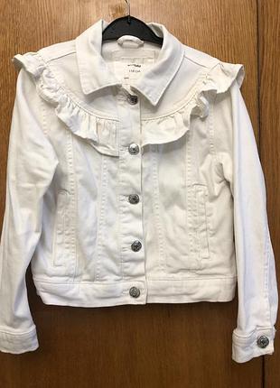 Куртка - піджак біла