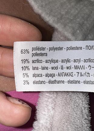 Кофта zara сіра шерсть s-m 4