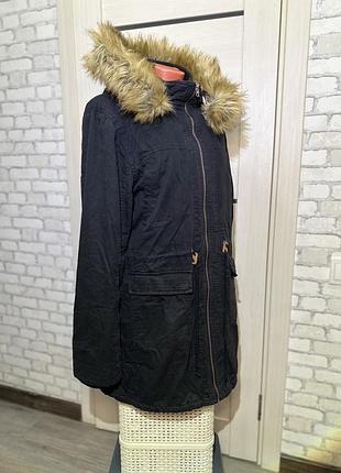 Жіноча котонова куртка coulcal&co на осінь- зима