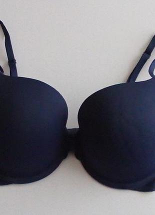 Синий качественный бюстгальтер victoria’s secret