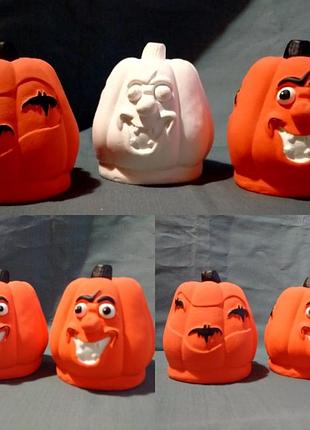 Гіпсові фігурки гарбуз 🎃 хелловін