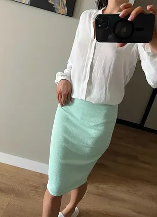 Юбка карандаш легкая