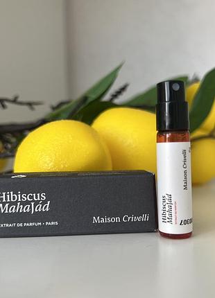 Пробник екстракт парфумів maison crivelli hibiscus mahajad