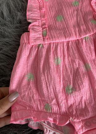 Рожевий ромпер 5