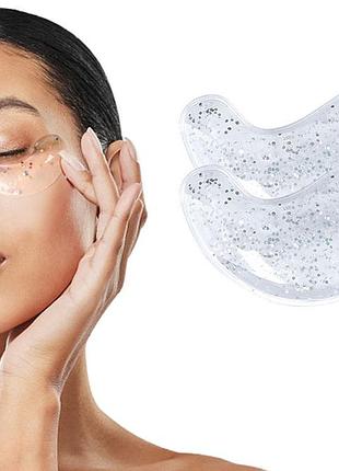 Гелеві маски для зняття стресу і сухості шкіри догляд за зоною навколо очей 29484 білі