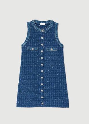 Твідова сукня sandro