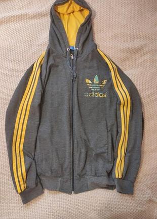 Зіп-худі адідас на лампасах.у гарному стані ,без дефектів.розміри на останньому фото.