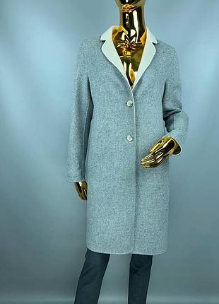 Розкішне пальто nulu вовна кашемир