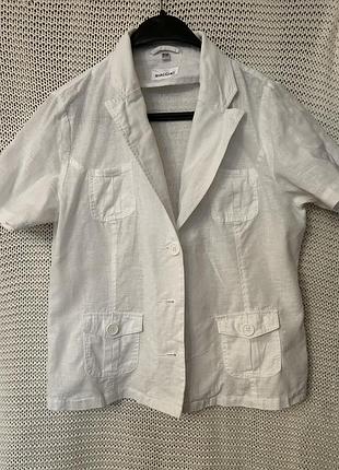 Льняний піджак блуза