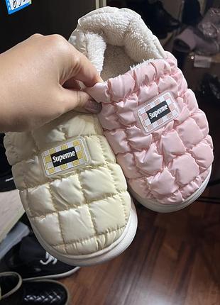 Зимові тапочки