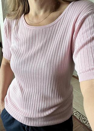 Pierre cavallo футболка рожева шовк