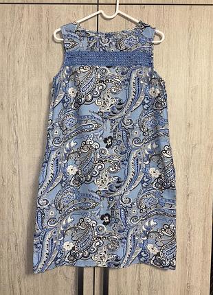 Next льняне плаття сукня