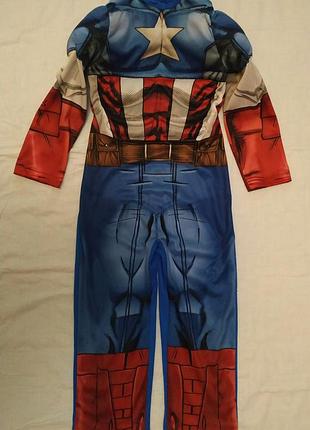 Карнавальный костюм капитана америки на  мальчика 5-6 лет