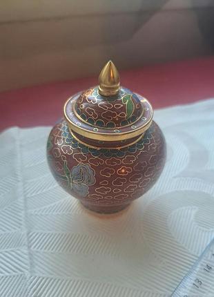 Китайский винтаж ваза миниатюра