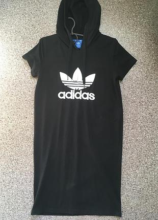 Adidas originals платье черное