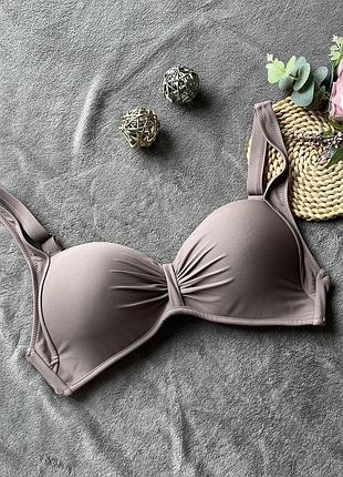 Верх від купальника мокко з формованими чашками