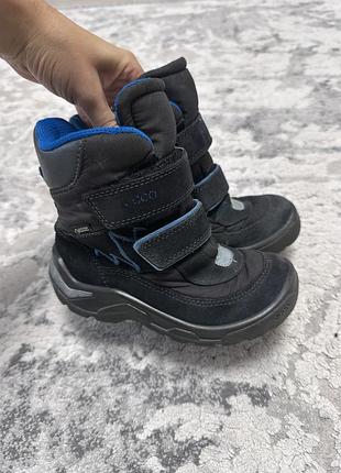 Зимові черевики 27 р ecco (gore tex)