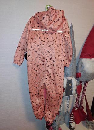 Дождевик, грязеруф, комбинезон, новый lupilu, резиновые ботинки подарок!