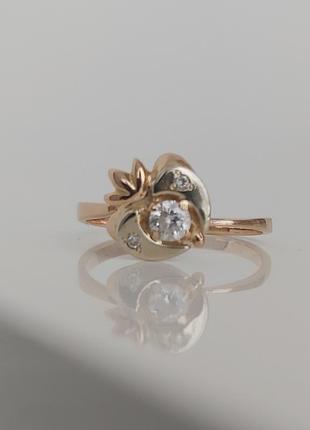 Золота каблучка 585 проба 17-17.5