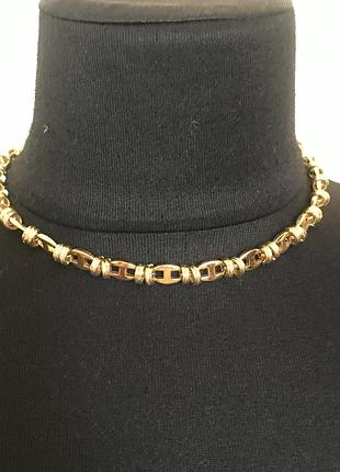 Розкішне кольє чокер в позолоті вінтаж