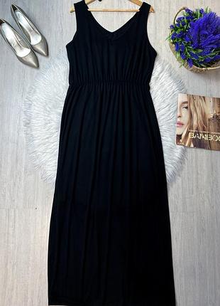 Базова сукня плаття сарафан із розрізом