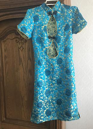 Сукня ручної роботи в китайському стилі розмір xs-s