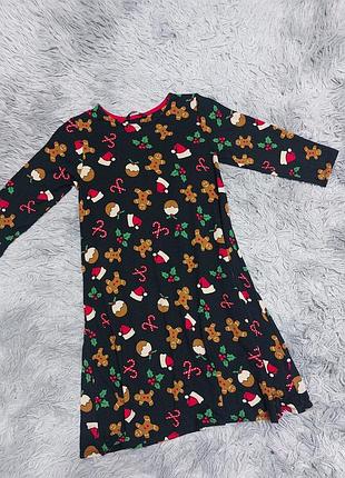 Платье новогоднее, платье новогодний пряник,нарядное платье