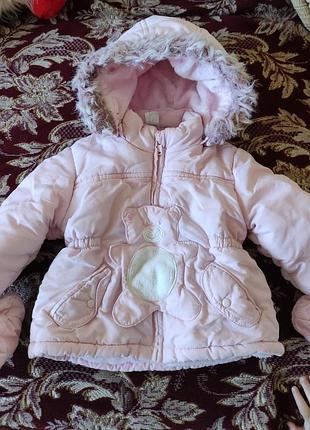 Куртка с мишкой