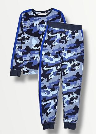 Next пижама миллитари для мальчика штаны лонгслив