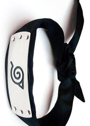 Пов'язка наруто коноху село прихована в листі - naruto