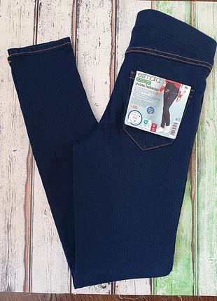 Стильні джегенси на флісі для дівчинки підлітка