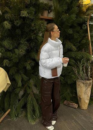 Осінній пуфер наповнювач пух