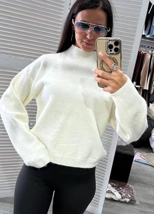 Свитер кашемировый уютный