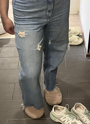 Джинси сині mango 4