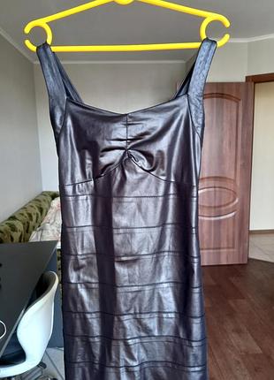 🔥шикарное sexy платье, платье под кожу р. xs,s