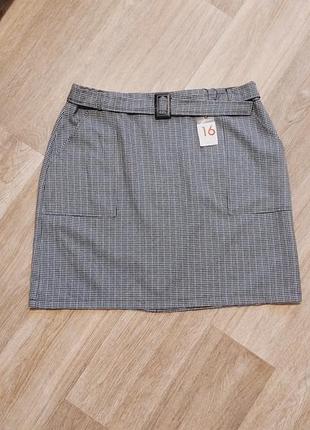 Новая женская юбка в клеточку, женская стильная юбка, женская одежда