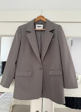 Піджак сірий only