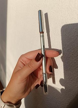 Карандаш для бровей l'oreal brow artist 302