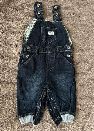 Дитячий джинсовий комбінезон літо/зима