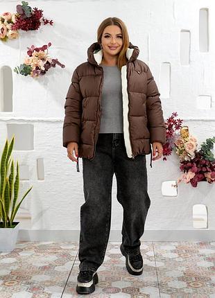 Невероятно теплый, легкий, стильный женский пуховик