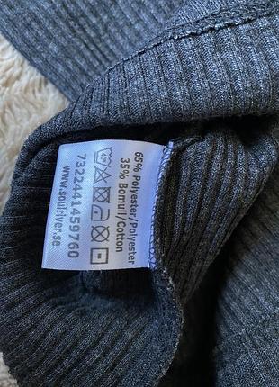 Топ в рубчик, топ водолазка 3